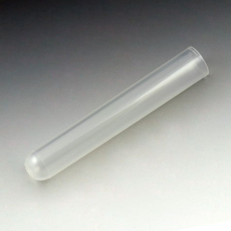 Globe Scientific Test Tube, 12 x 75mm (5mL), PP, 250/Oriented Box, 4 Boxes/Unit Test Tubes; Plastic Tubes; Round bottom tubes